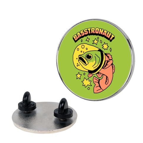 Basstronaut Pin