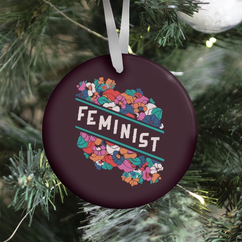 Feminist Floral Ornament