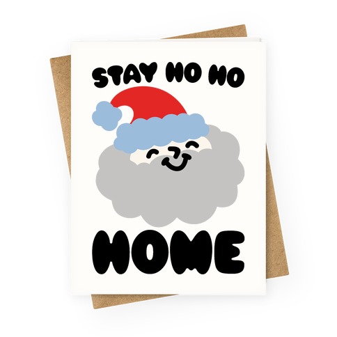 Ho Ho Friends: Hysterical Merry Christmas Printed Card