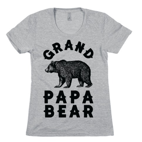 Grandpapa Bear Womens T-Shirt