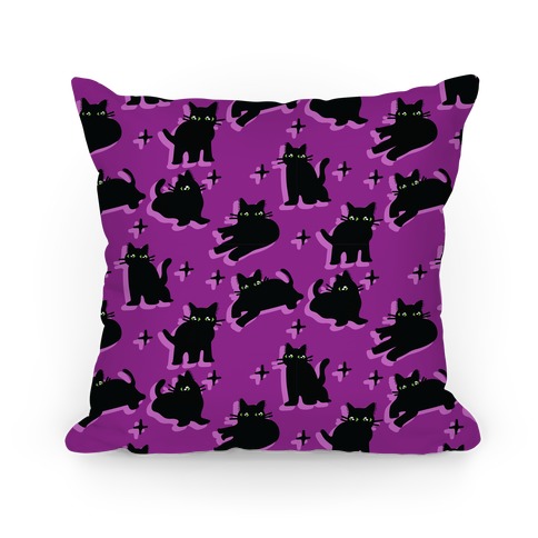 Void Cats Pattern Pillow