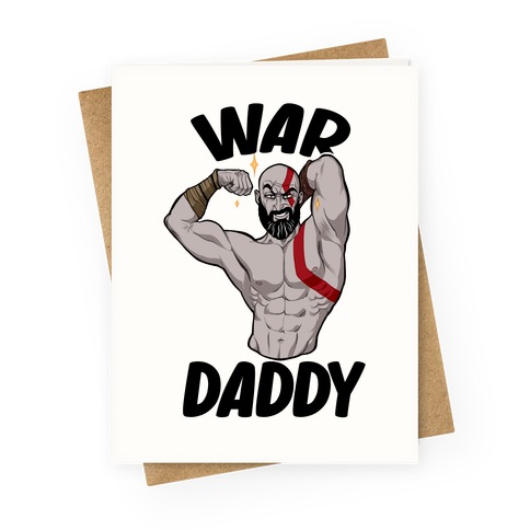War Daddy Greeting Card
