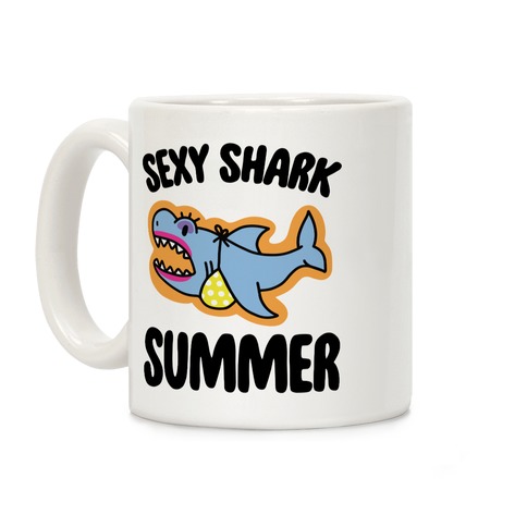 Sexy Shark Summer Coffee Mug