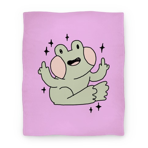 Flicky Frog  Blanket