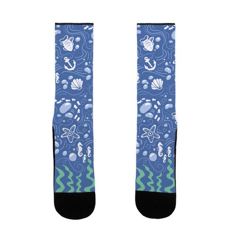 Sea pattern Socks Sock