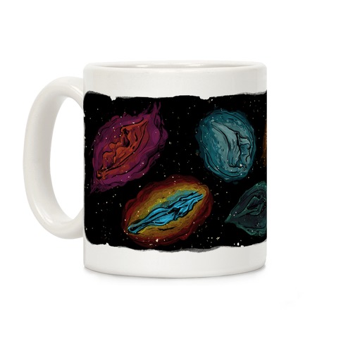 Cosmic Vulva Pattern Coffee Mug