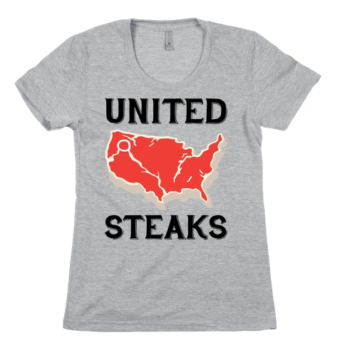 United Steaks Womens T-Shirt