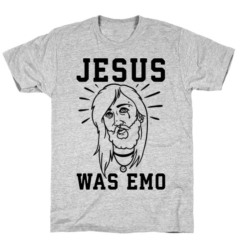 Jesus Was Emo T-Shirt