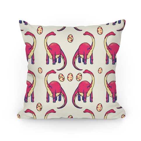 Derpy Dinosaur Pillow