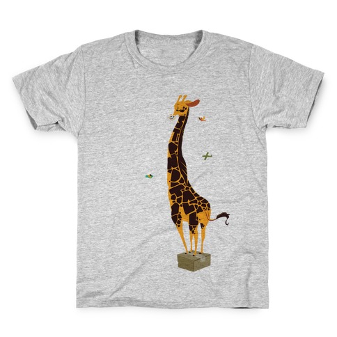 Stand Tall Giraffe Kids T-Shirt