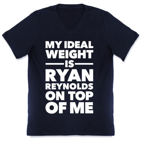 Ideal Weight (Ryan Reynolds) T-Shirts | LookHUMAN