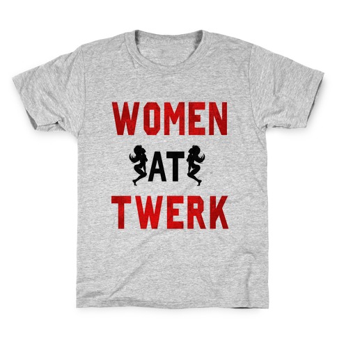 Women at Twerk (Long Sleeve) Kids T-Shirt