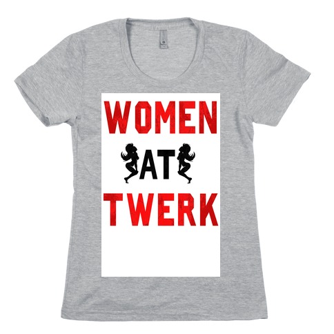 Women at Twerk (Long Sleeve) Womens T-Shirt
