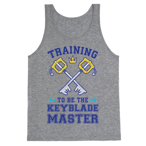 Training To Be The Keyblade Master Tank Top