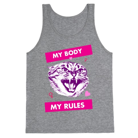 My Body My Rules Tank Top