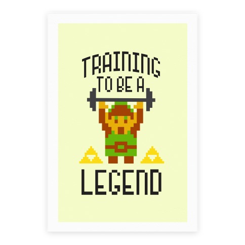 Training To Be A Legend Poster