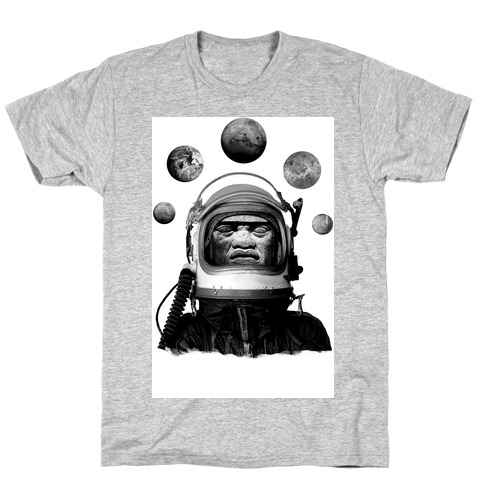 Space Olmec T-shirts 