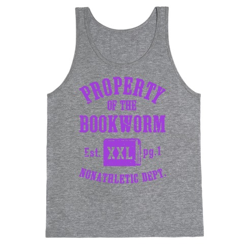 Bookworm Non Athletic Department Tank Top