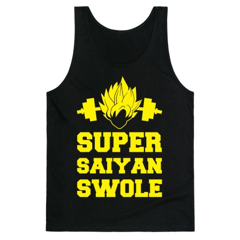 Super Saiyan Swole Tank Top