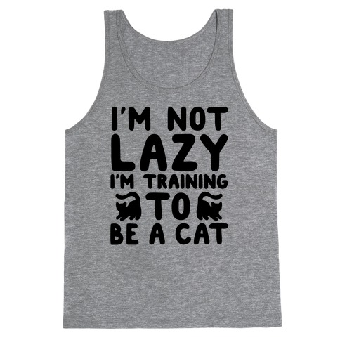Training To Be a Cat Tank Top