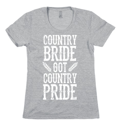 Country Bride Womens T-Shirt