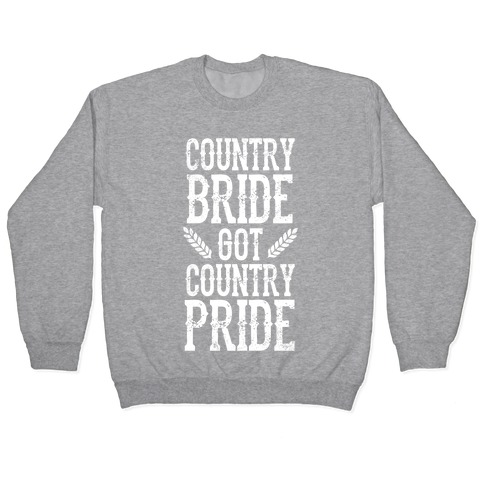 Country Bride Pullover