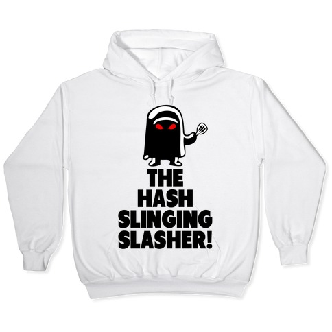 the hash slinging slasher hoodie
