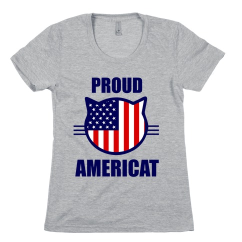 Proud Americat Womens T-Shirt
