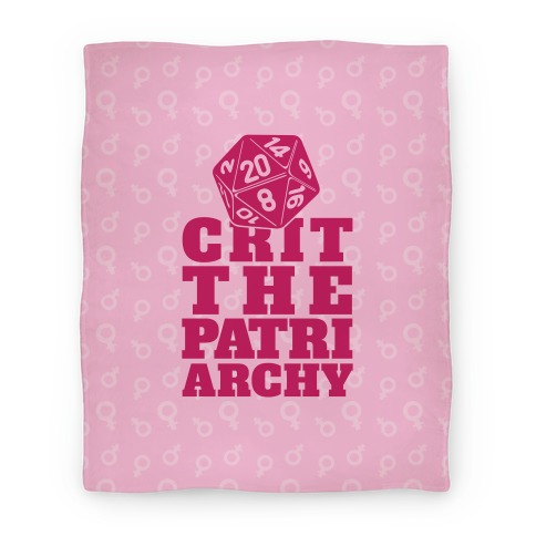 Crit The Patriarchy Blanket