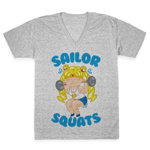 Sailor Squats V-Neck Tee Shirt