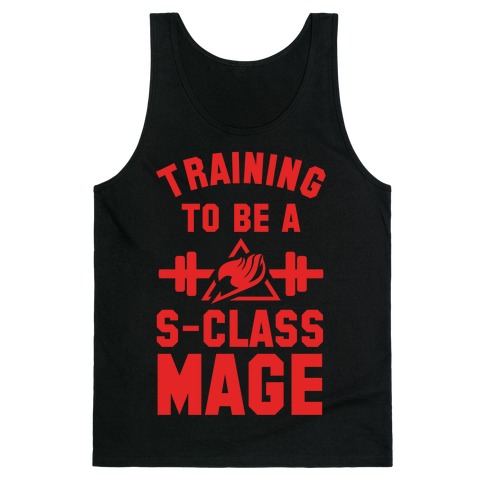 Training to Be a S-Class Mage Tank Top