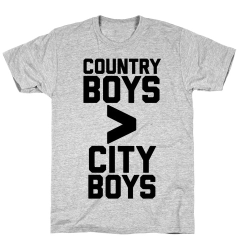 Country Boys > City Boys T-Shirt