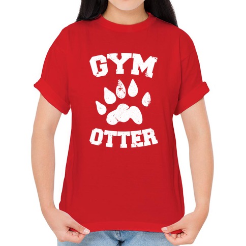 Otter Weight Lifting Gift Gym Fitness Men' Kids' T-Shirt