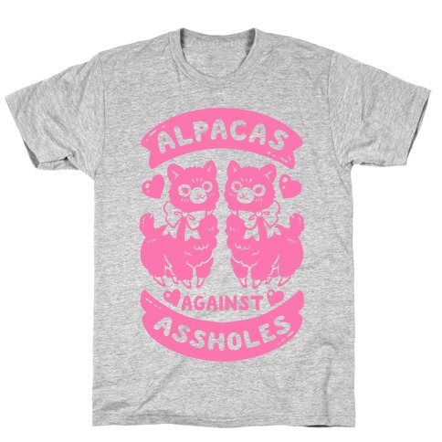 Alpacas Against Assholes T-Shirt