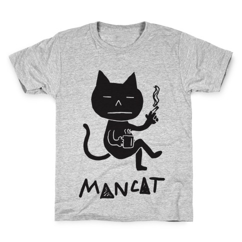 MAN CAT Kids T-Shirt