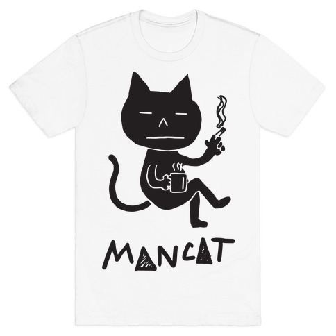 cat man shirt