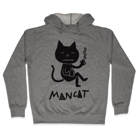 MAN CAT Hooded Sweatshirt