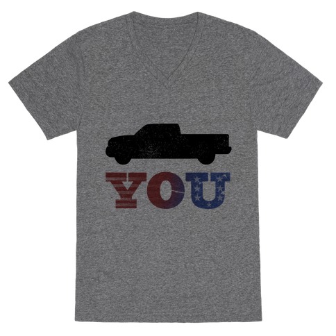 Truck You! V-Neck Tee Shirt