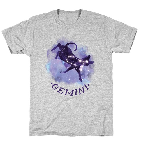 Cat Zodiac: Gemini T-Shirt