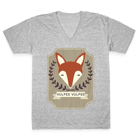 Fox V-Neck Tee Shirt