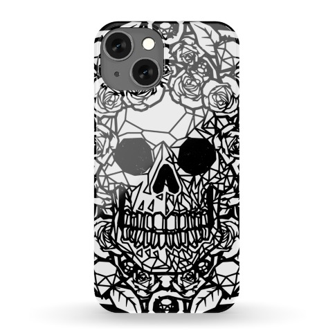 Punk Diamond Skull Phone Case
