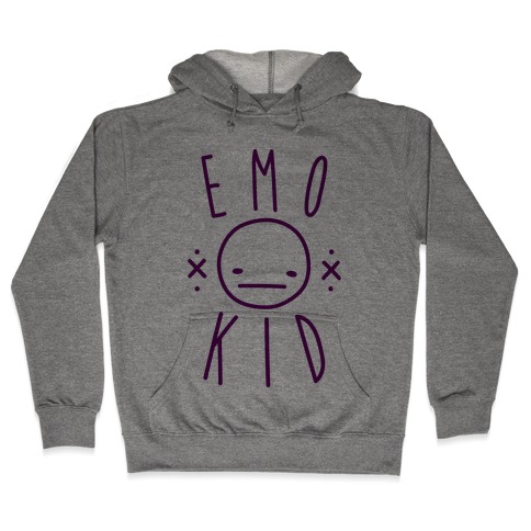 Emo Kid Hooded Sweatshirt