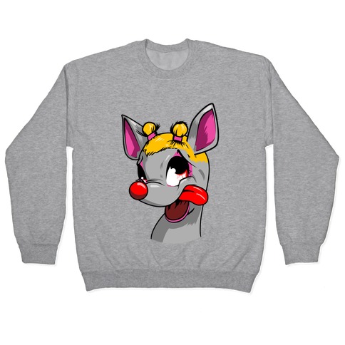 Rudolph the Ratchet Reindeer (No Text) Pullover