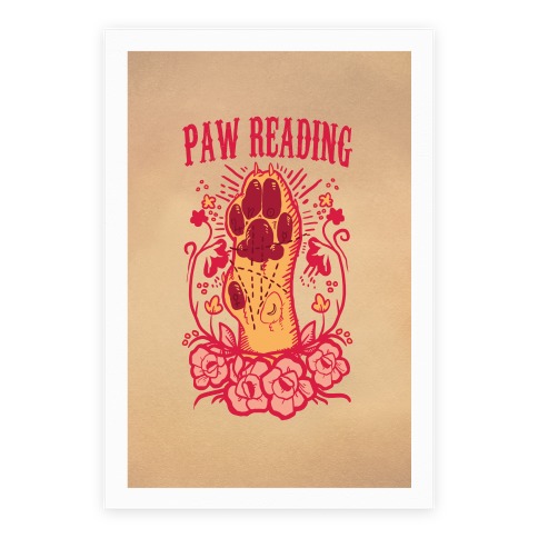 Paw Reading Poster