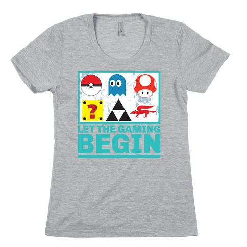 Start the Gaming Womens T-Shirt