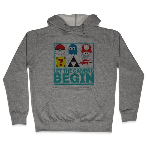 Start the Gaming Hooded Sweatshirt