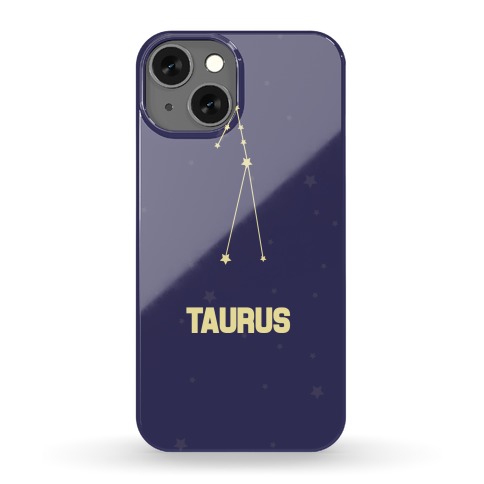 Taurus Horoscope Sign Phone Case
