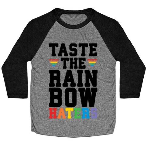 Taste The Rainbow Baseball Tee