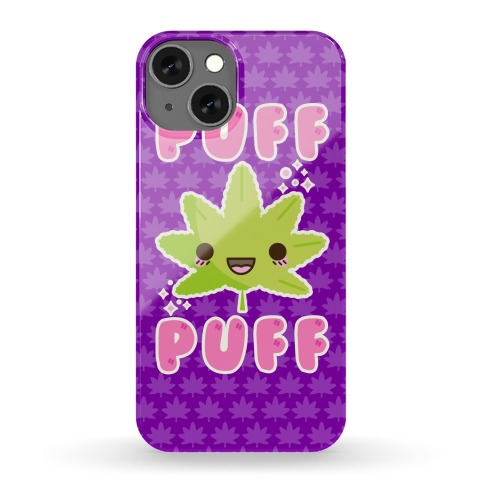 Puff Puff The Kawaii Pot Leaf Phone Case