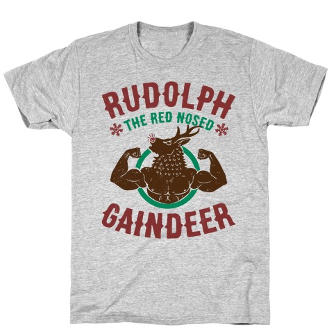 Rudolph The Red Nosed Gaindeer T-Shirt